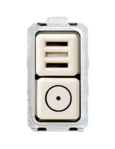 Bticino magic 5058 pulsador zumbador 12vac